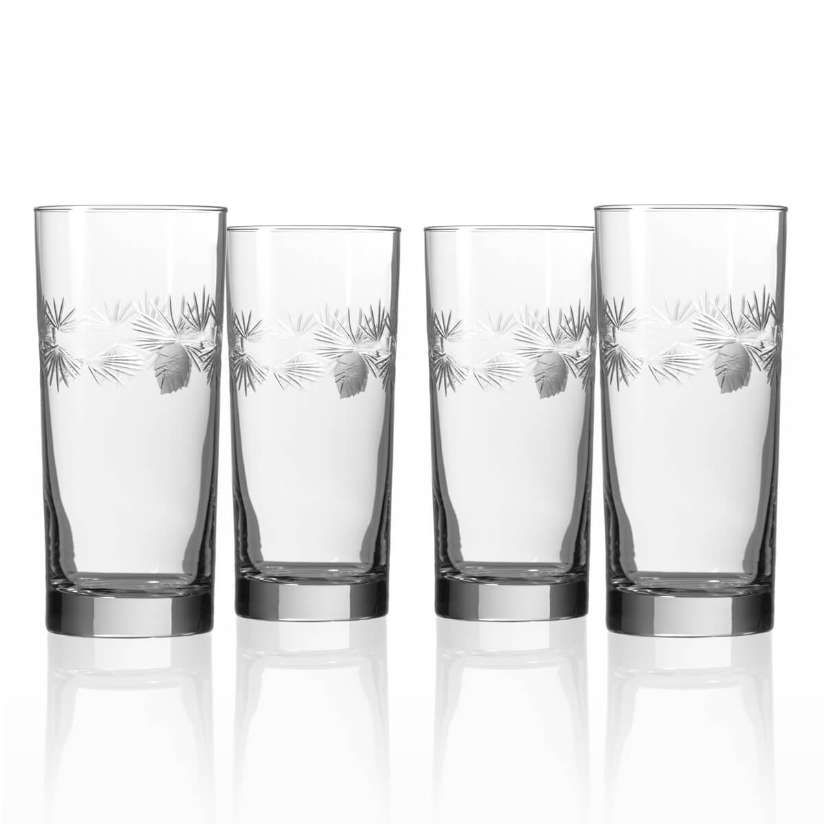 Rolf Glass Icy Pine 15oz Highball Cooler Glass