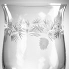 Rolf Glass Icy Pine Hurricane Shade