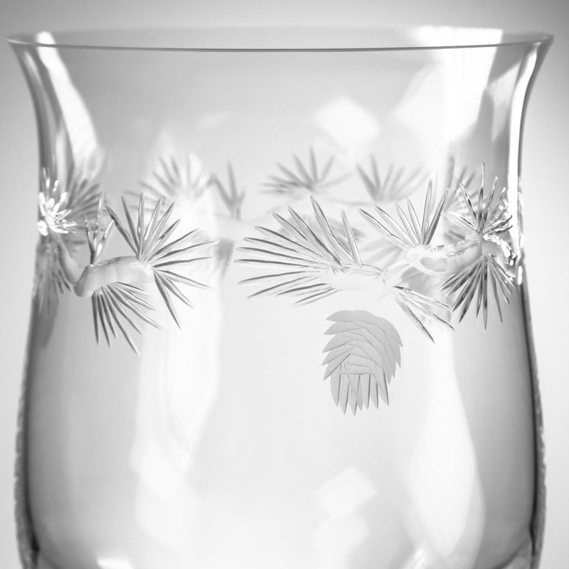 Rolf Glass Icy Pine Hurricane Shade