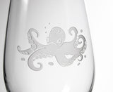 Rolf Glass Octopus 18oz All Purpose Wine Glass