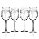 Rolf Glass Palm Tree 12oz White Wine Glass