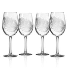 Rolf Glass Peacock 12oz White Wine Glass