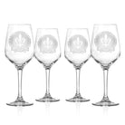 Rolf Glass Royal Fleur De Lis 10.75oz White Wine Glass