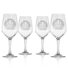 Rolf Glass Royal Fleur De Lis 19.5oz All Purpose Wine Glass