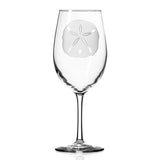 Rolf Glass Sand Dollar 18oz All Purpose Wine Glass
