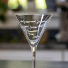 Rolf Glass School of Fish 7.5oz Martini Cocktail Glass