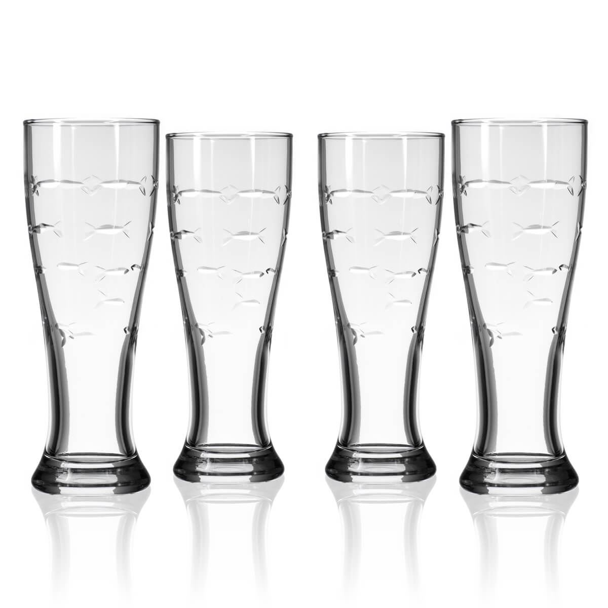 Rolf Glass School of Fish 16oz Beer Pilsner Glass