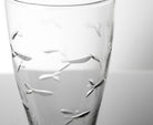 Rolf Glass School of Fish 16oz Beer Pilsner Glass