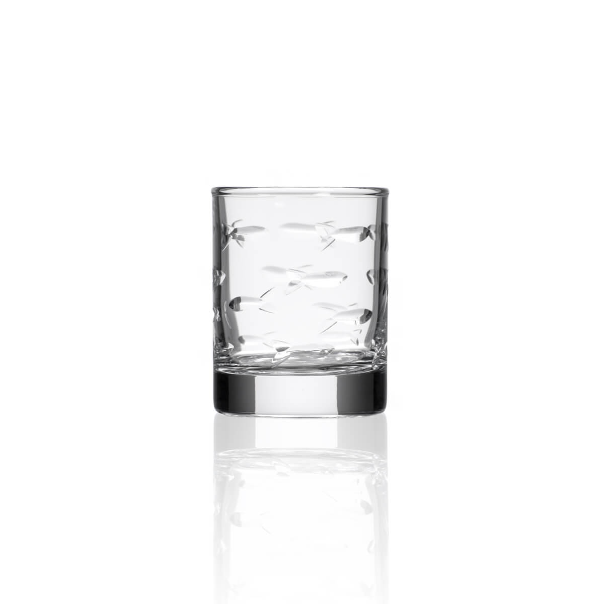 Rolf Glass School of Fish 2.5" Candle Votive