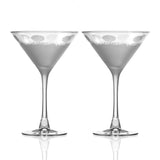 Rolf Glass Sea Shore 7.5oz Martini Cocktail Glass