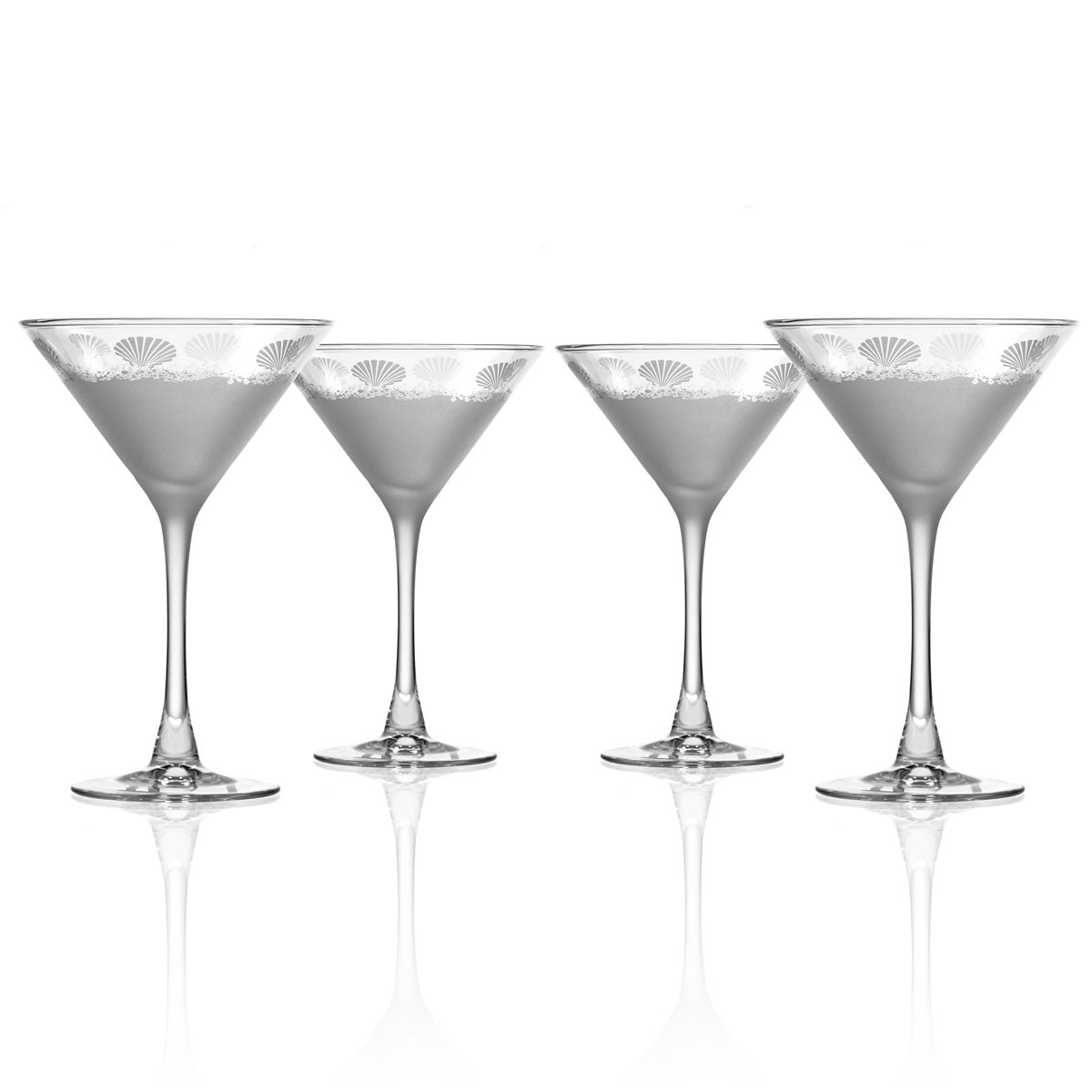 Rolf Glass Sea Shore 7.5oz Martini Cocktail Glass