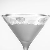 Rolf Glass Sea Shore 7.5oz Martini Cocktail Glass