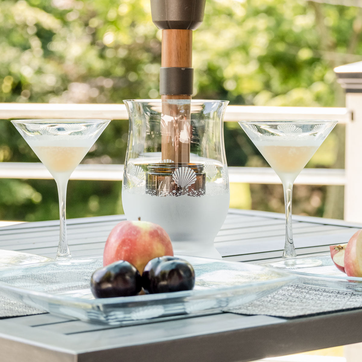 Rolf Glass Sea Shore 7.5oz Martini Cocktail Glass