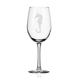 Rolf Glass Seahorse 12oz White Wine Glass