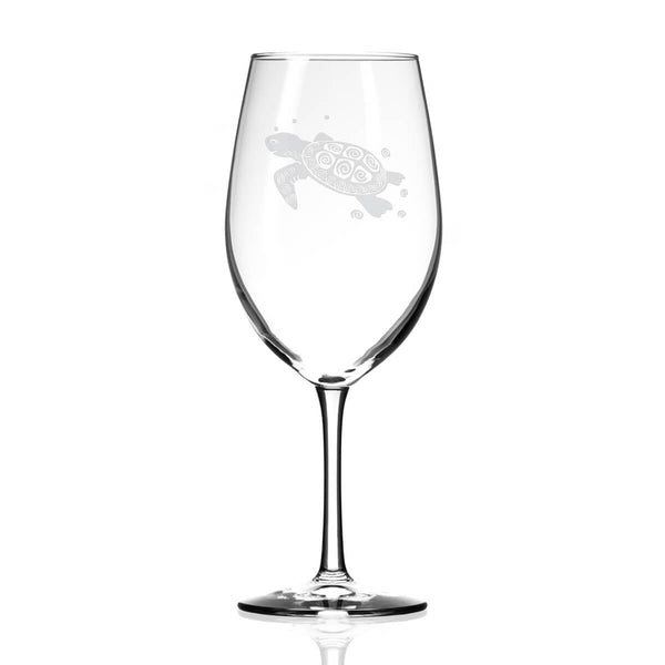 Rolf Glass Sea Turtle 18oz All Purpose Wine Glass