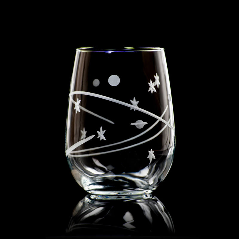 Rolf Glass Space 17oz Stemless Wine Glass