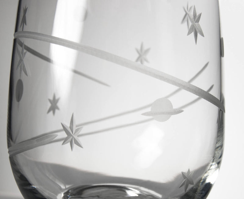 Rolf Glass Space 17oz Stemless Wine Glass