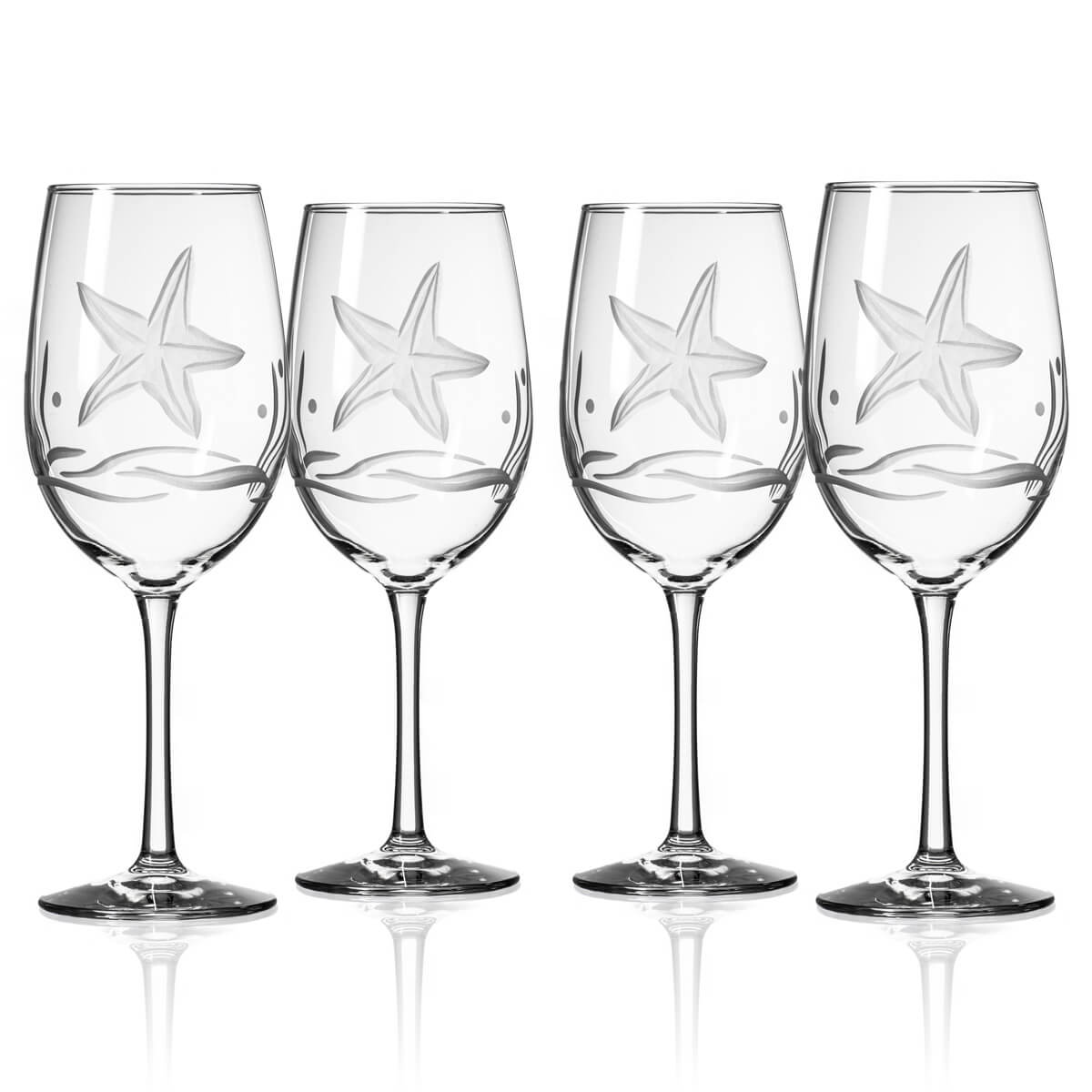 Starfish 18oz All Purpose Wine | Set of 4