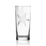 Rolf Glass Starfish 15oz Highball Cooler Glass