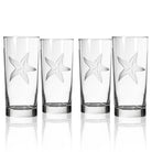 Rolf Glass Starfish 15oz Highball Cooler Glass
