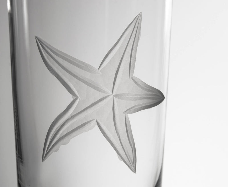 Rolf Glass Starfish 15oz Highball Cooler Glass