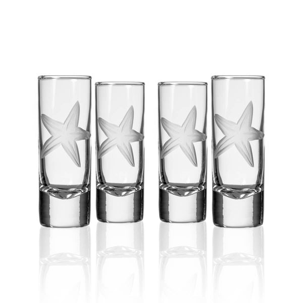 Rolf Glass Starfish 2.5oz Cordial Shot Glass
