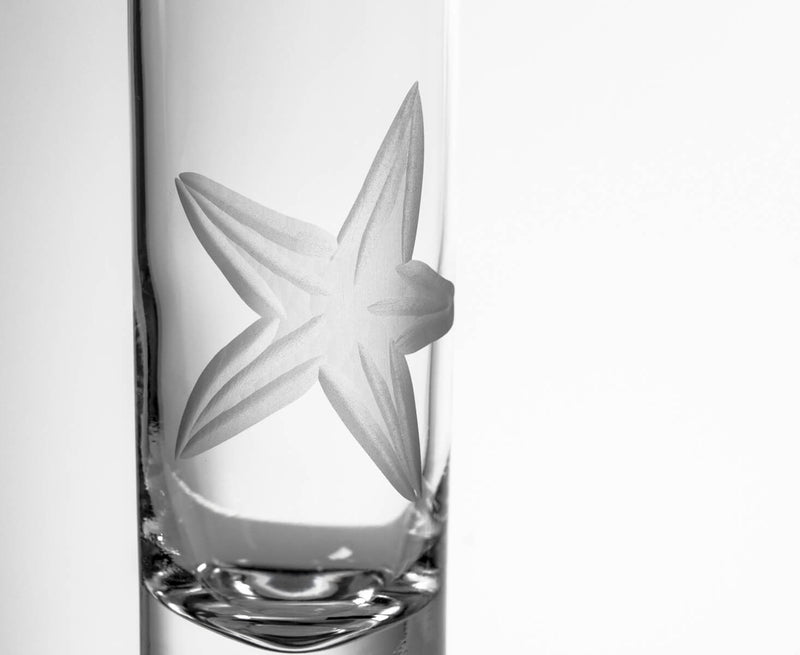 Rolf Glass Starfish 2.5oz Cordial Shot Glass