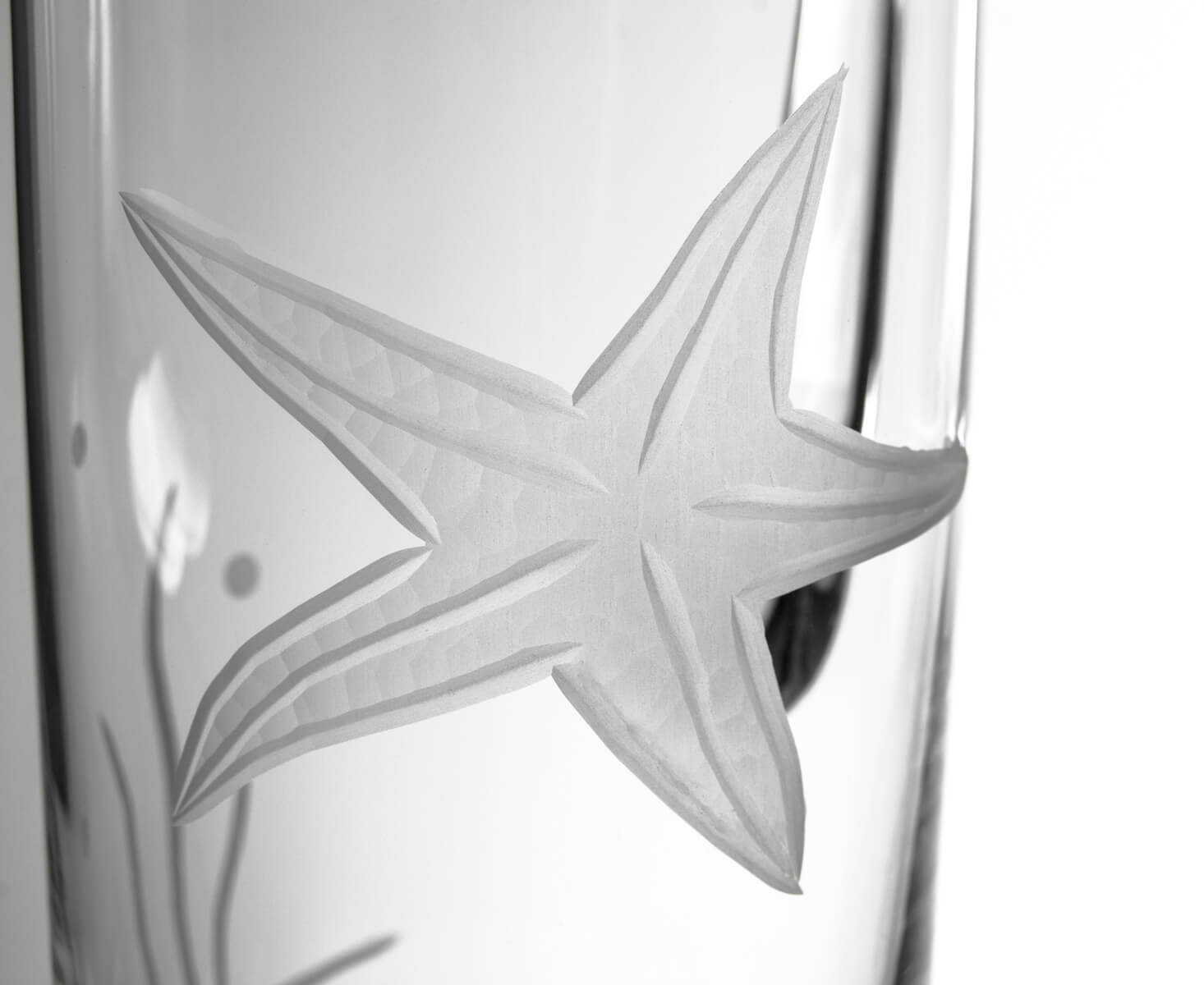 Rolf Glass Starfish 35oz Martini Pitcher