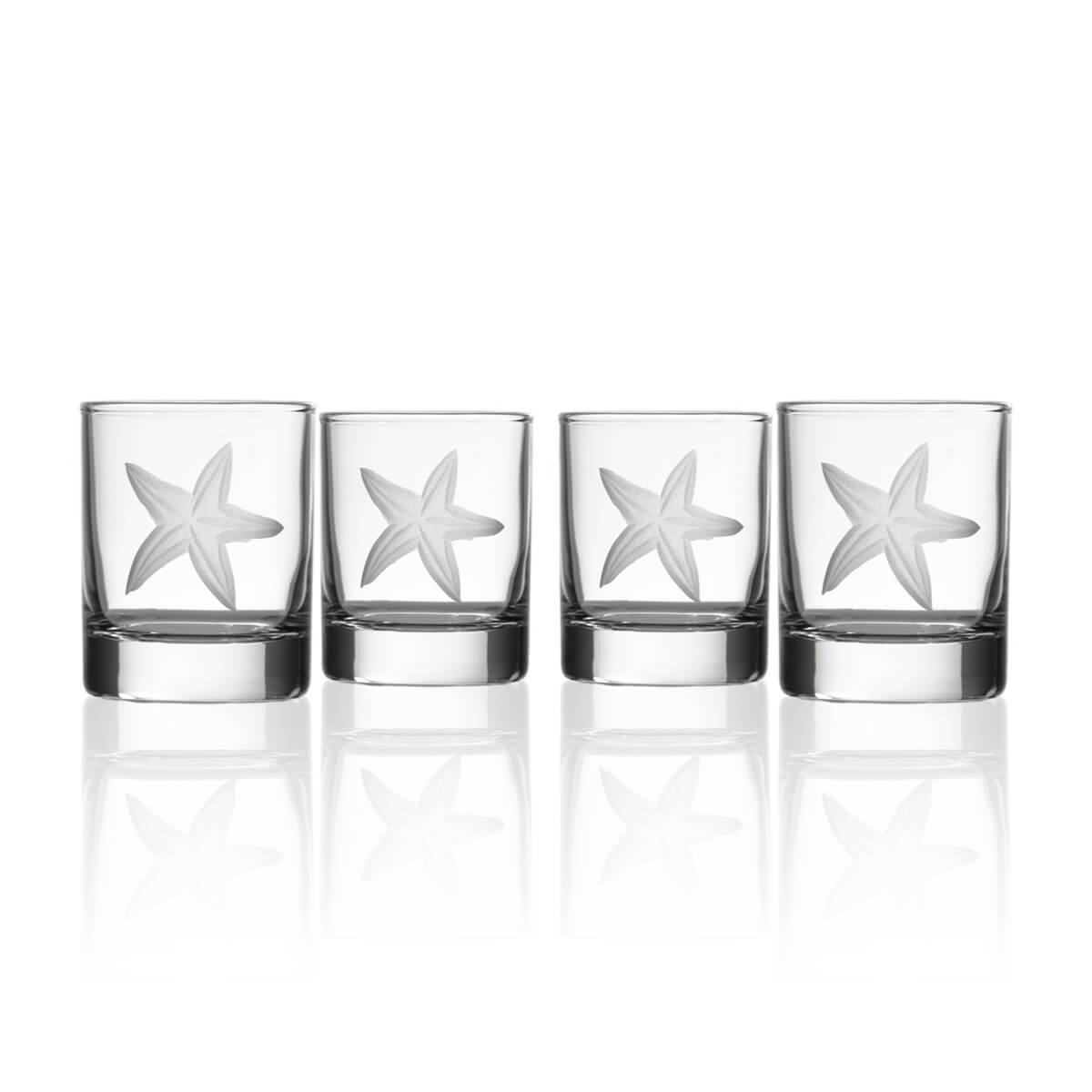 Rolf Glass Starfish 2.5" Candle Votive