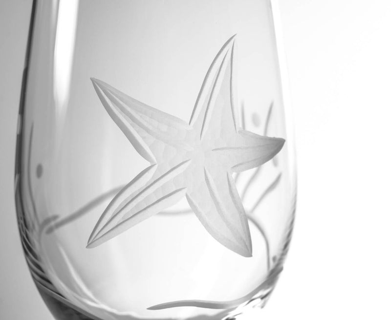 Rolf Glass Starfish 12oz White Wine Glass