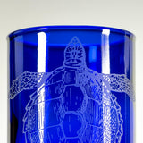 Rolf Glass Upcycled Tina Turtle 12oz Repurposed Bottle Tumbler
