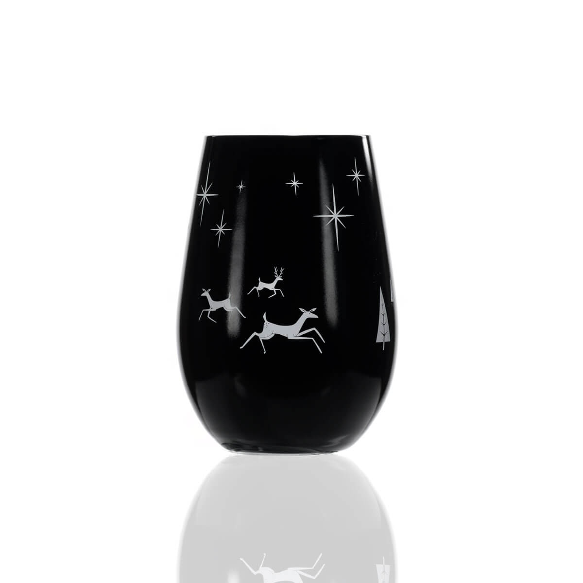 Rolf Glass Wonderland 16.5oz Stemless Wine Glass