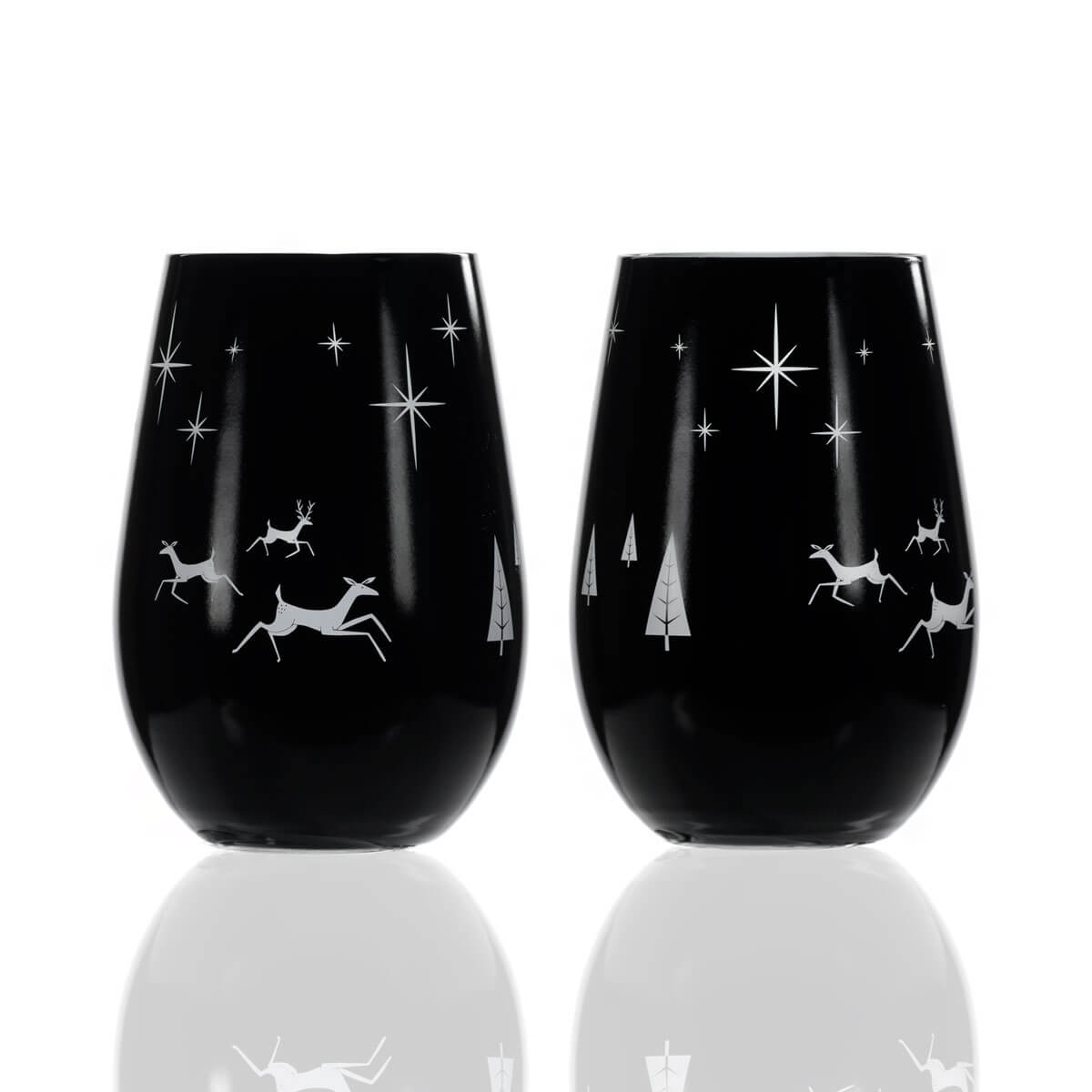 Rolf Glass Wonderland 16.5oz Stemless Wine Glass